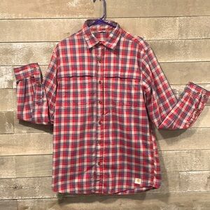 Carhartt force relaxed fit button down shoe size medium